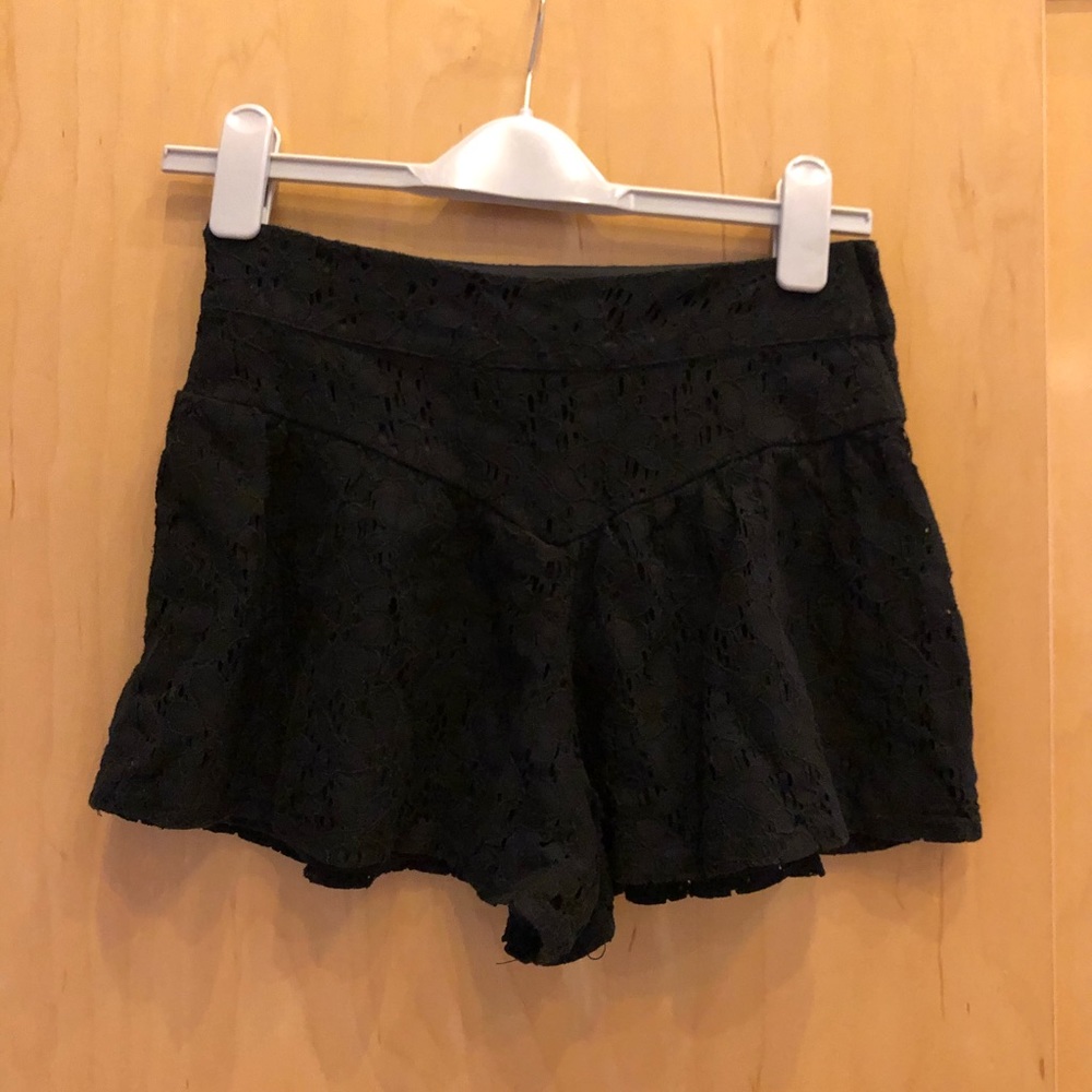 Crochet shorts